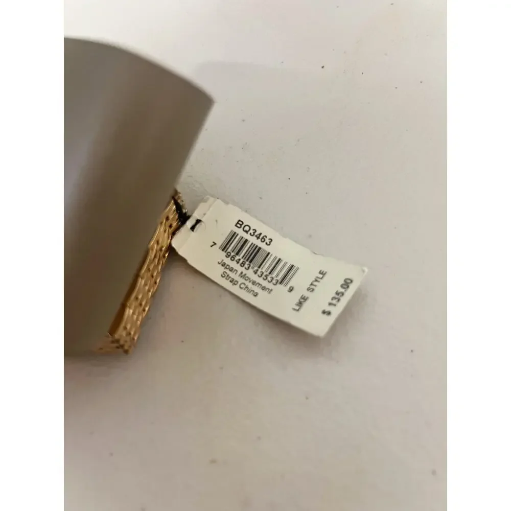 Fossil BQ3463 Hutton Ladies Dress Watch, Rose Gold Stainless Steel Link Band